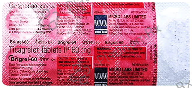 Brigrel 60mg Tablet 10s