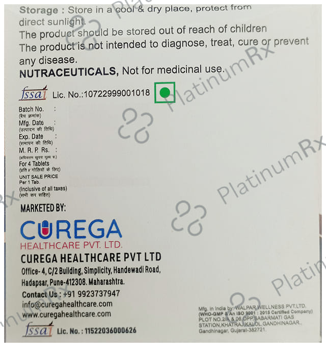Curega Rega 60000IU Tablet 4s