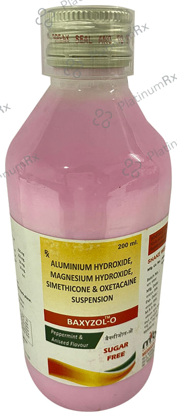 Baxyzol-O Oral Suspension Sugar Free