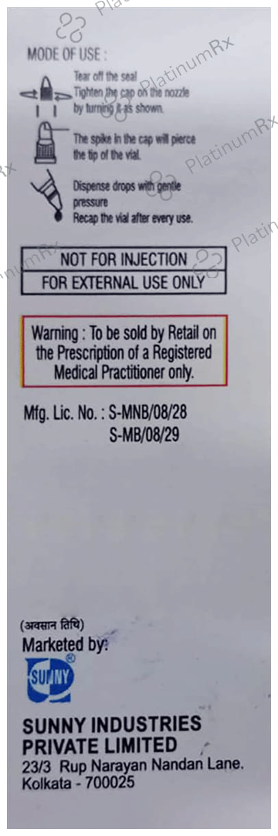 Auristillae 0.34/34mg Ear Drop 10ml