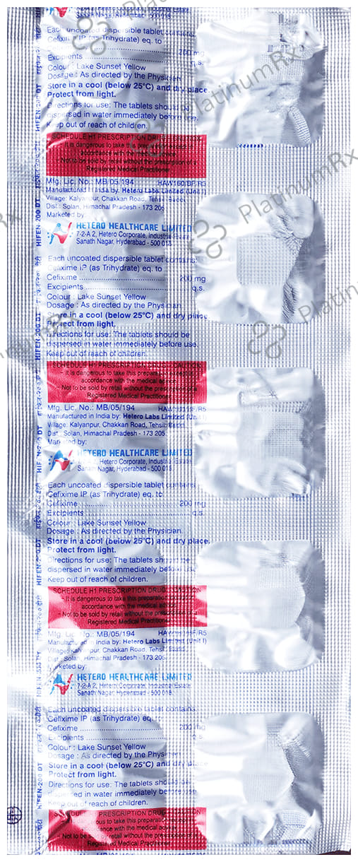 Hifen 200mg DT Tablet 10s