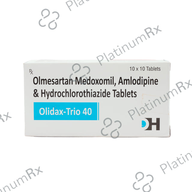Olidax Trio 40/5/12.5mg Tablet 10s