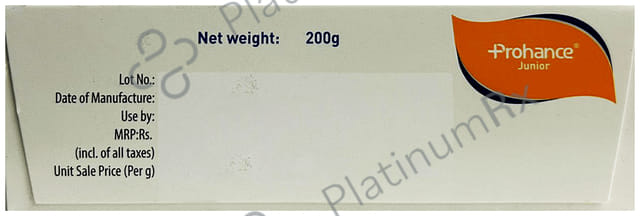 Prohance Junior Refill Vanilla Flavour Powder 200gm