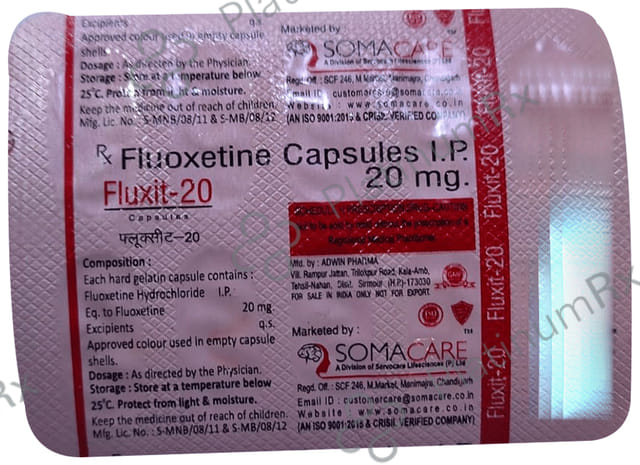 Fluxit 20mg Capsule 10s