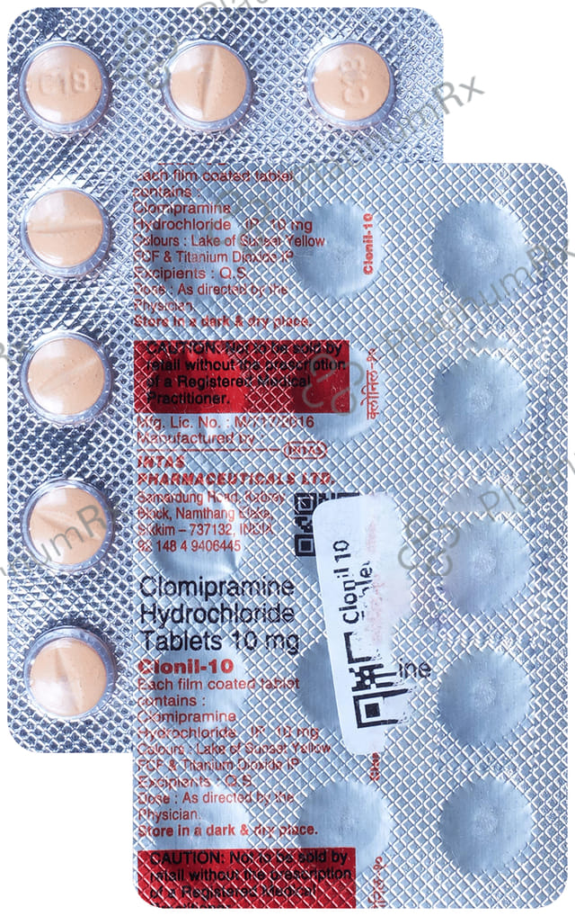 Clonil 10mg Tablet 15s