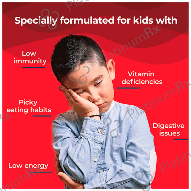 Wellbeing Nutrition Marvel Melts Multi Vitamins - Oral Thin Strip for Brain, Immunity & Growth - Flavour Tropical Berry