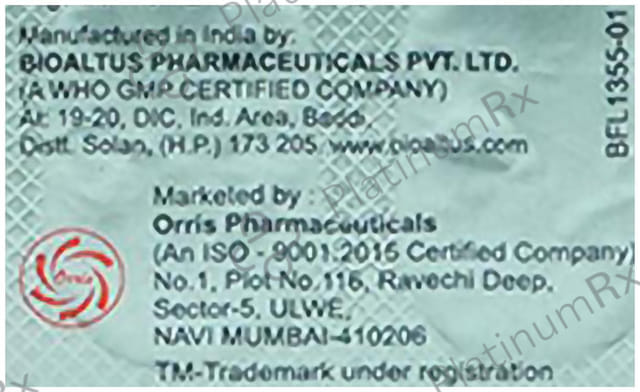 Glucoris M 2/1000mg Forte Tablet PR 10s