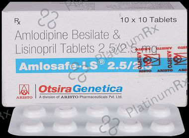 Amlosafe-LS 2.5mg/2.5mg Tablet