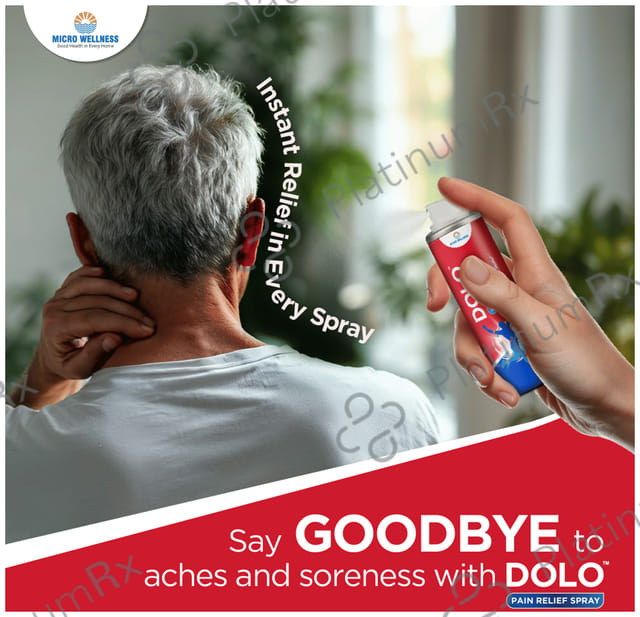Dolo Pain Relief Spray 35gm
