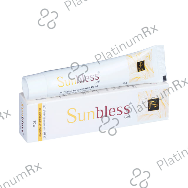 Sunbless Silicon Sunscreen SPF 50+ Gel 30gm