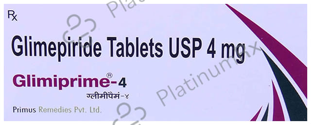 Glimiprime 4mg Tablet 10s
