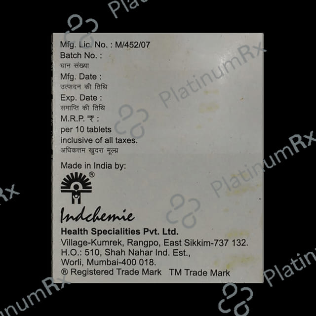 Afineday 120/10mg Tablet 10s