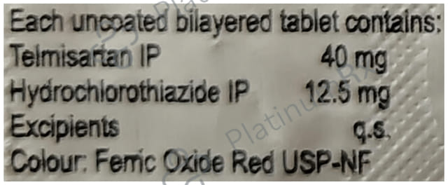Telmijub H 40mg/12.5mg Tablet