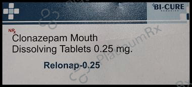 Relonap 0.25 Tablet MD
