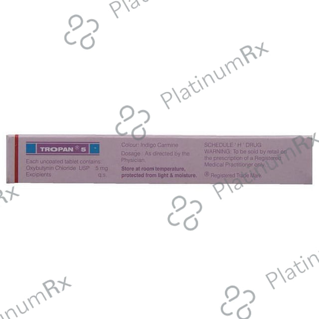 Tropan 5mg Tablet 10s