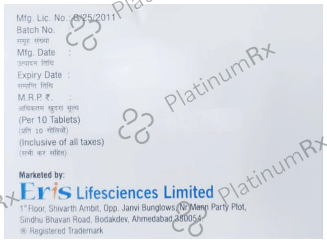 Glura E 25/100mg Tablet 10s