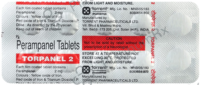Torpanel 2mg Tablet 10s