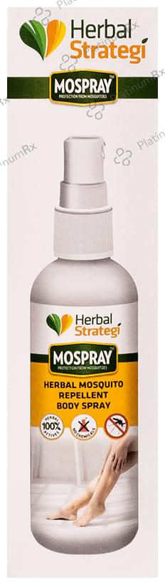 Herbal Strategi Herbal Mosquito Repellent Body Spray