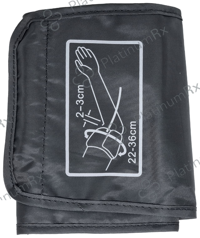 Sahyog Wellness Single Tube Blood Pressure Monitor Machine Cuff Dark Grey