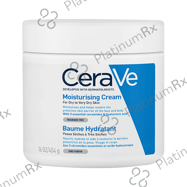 CeraVe Moisturising Cream for Dry to Very Dry Skin 454gm