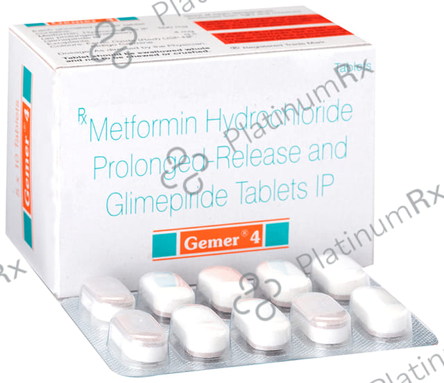 Gemer 4/500mg Tablet 10s