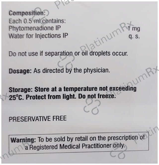 Kenadion 1mg Injection 0.5ml