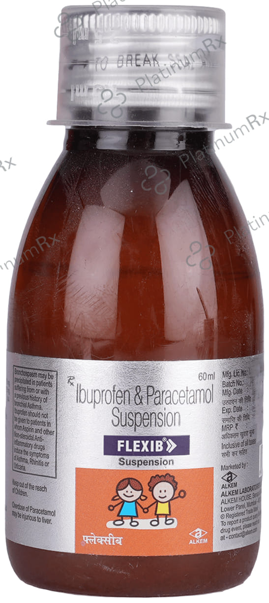 Flexib 100/162.5mg Oral Suspension 60ml