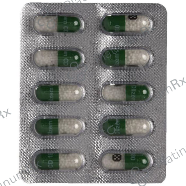 Dilzem CD 180mg Capsule 10s
