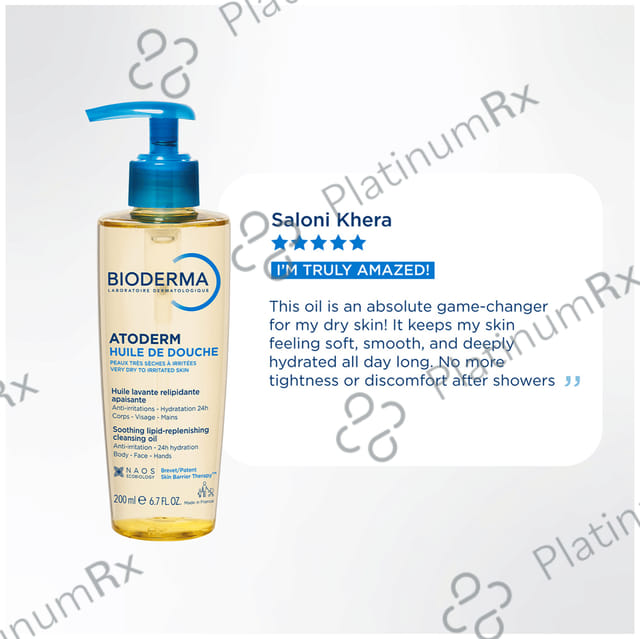 Bioderma Atoderm Huile De Douche Ultra Cleansing Oil 200ml