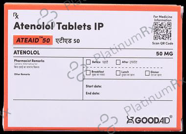 Ateaid 50mg Tablet 14s