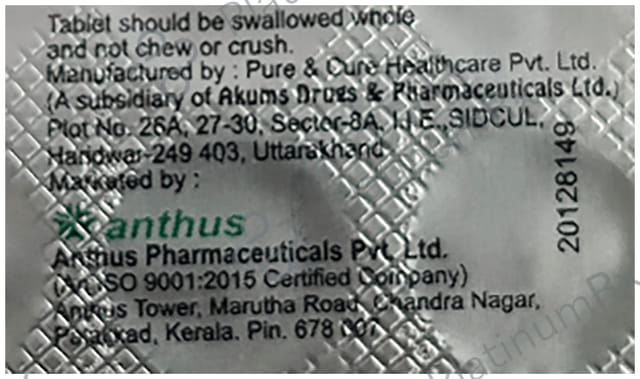 Urilact 40mg Tablet ER