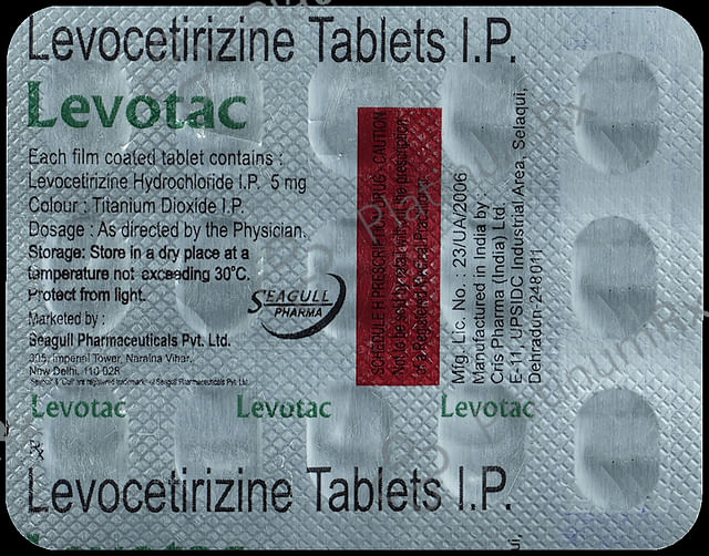 Levotac 5mg Tablet 15 Tablet