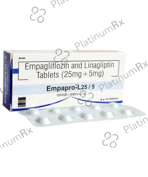 Empapro L 25/5mg Tablet 10s