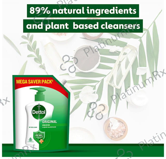 Dettol Liquid Handwash Refill Original Liquid 1500ml