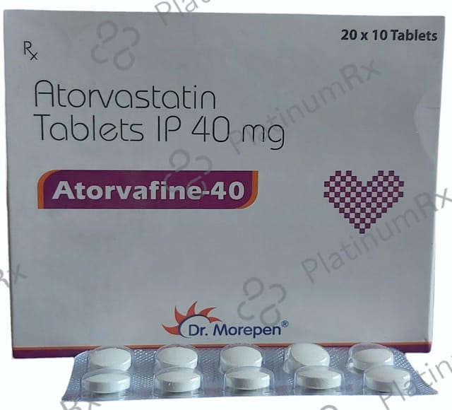 Atorvafine 40mg Tablet 10s