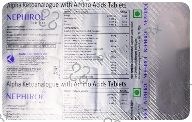 Nephirol 100mg/500mg Tablet