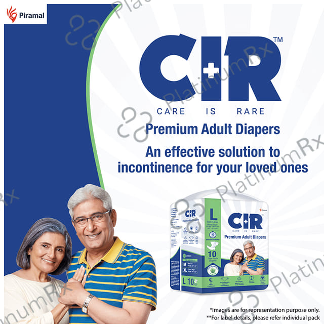 CIR Premium Adult Unisex Diaper 10s