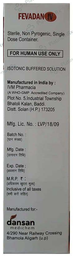 Fevadan IV Infusion