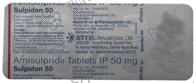 Sulpidon 50 Tablet