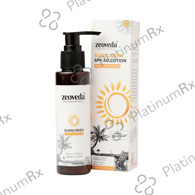 Zeoveda Sunscreen SPF 50 Lotion 100ml