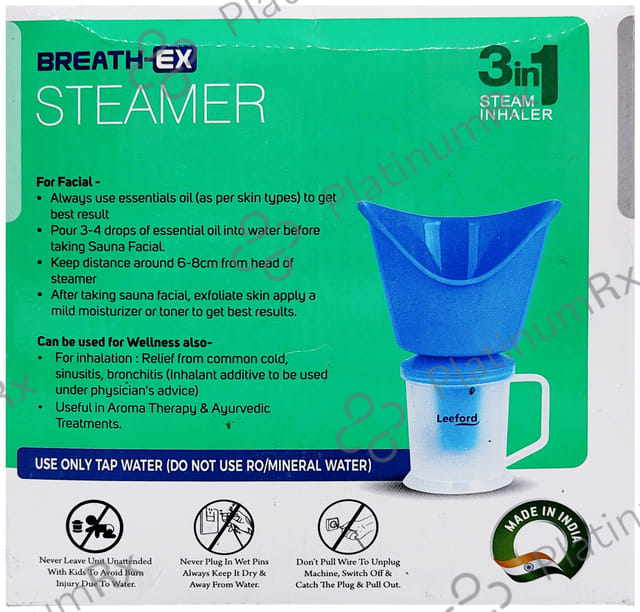 Breath-EX Steamer 3in1 Steam Inhaler