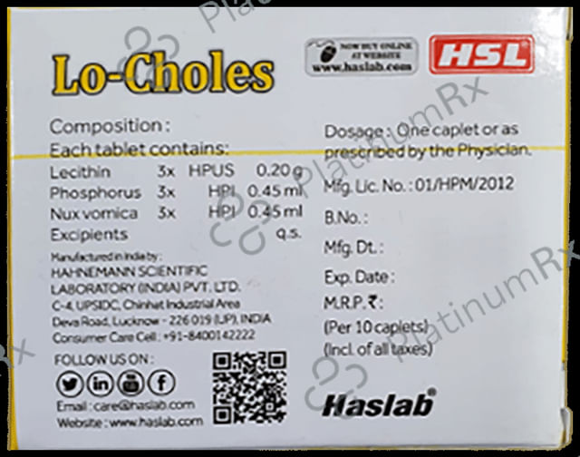 Haslab Lo-Choles Caplet