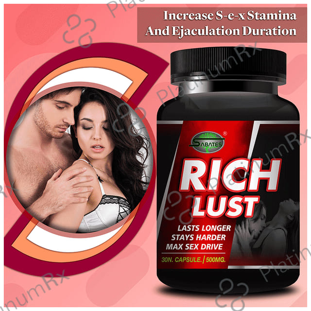 Sabates Rich lust Capsule 30 capsules