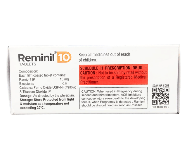 Reminil 10mg Tablet 10s