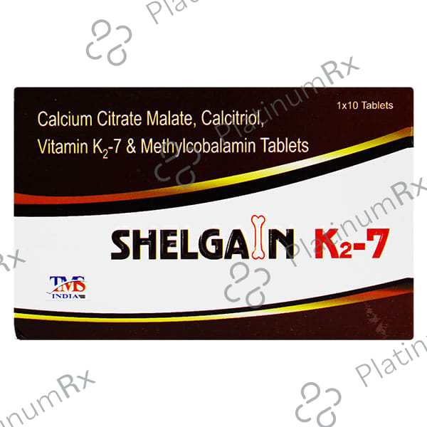 Shelgain K2 7 Tablet 10s