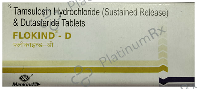 Flokind D 0.4/0.5mg Tablet 10s