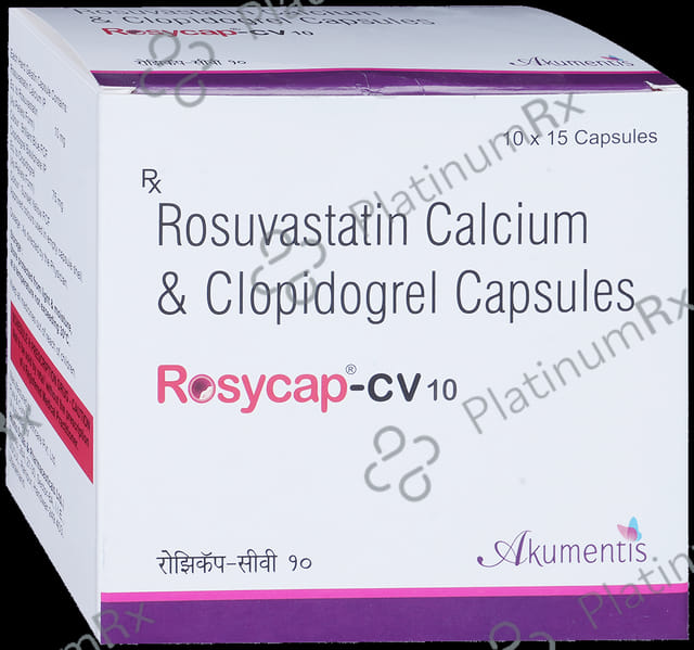Rosycap CV 10/75mg Capsule 15s