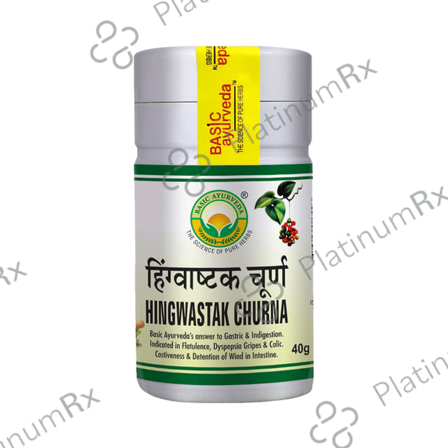 Basic Ayurveda Hingwastak Churna 40 gm