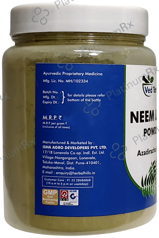 Ved Tattva Organic Neem Azadirachta Indica Powder