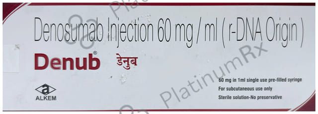 Denub 60mg Injection 1ml